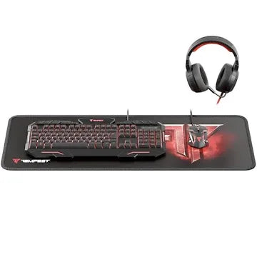 Teclado cascos 🎧 ratón alfombra