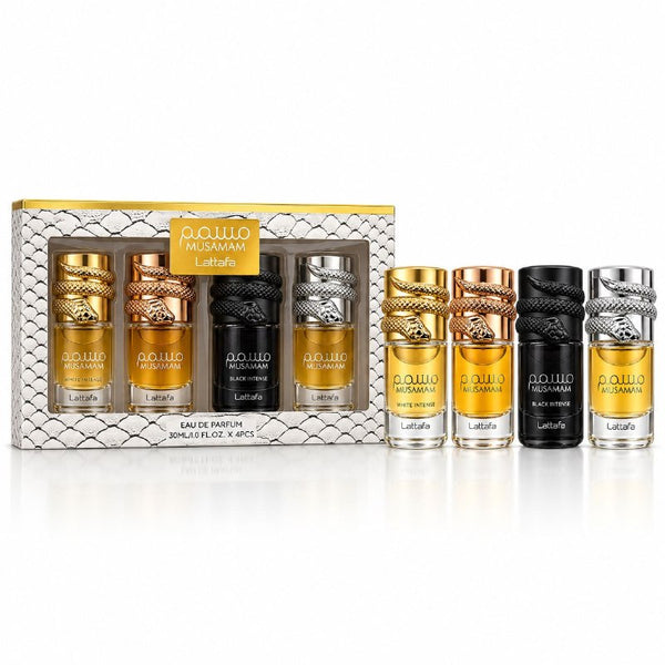 Set De 4 Mini Perfumes Unisex Lattafa Musamam De 30ml | MercadoLibre