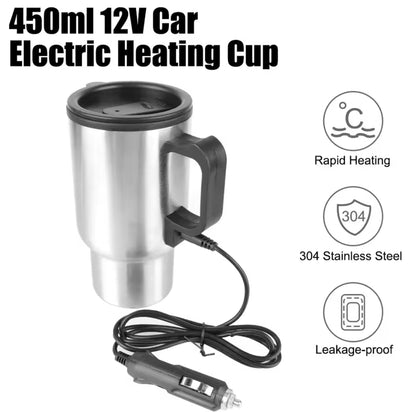 Tasa de viaje para calentar café ☕ agua 💧 lo que sea para coche 450 ml