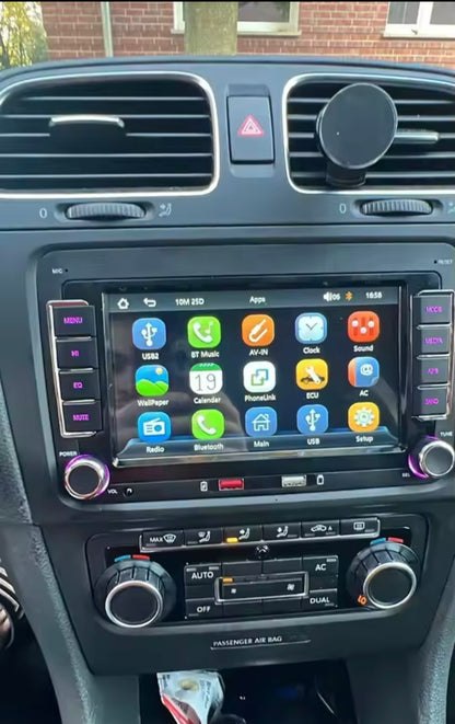 Radio pantalla Volkswagen Skoda