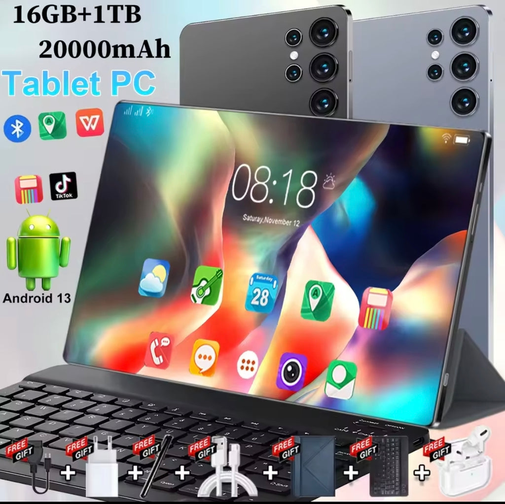 Tablet con dos tarjeta sim dé 512G  / 12 de RAM tiene buena cámara 99€
