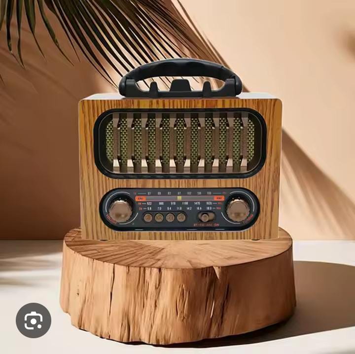 Radio con pila 🪫 y recargable portátil bluetooth música 🎵