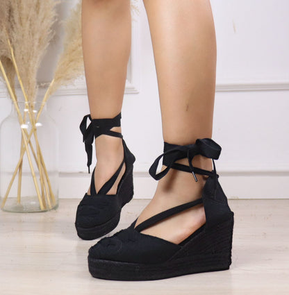 Zapatos de esparto mujer