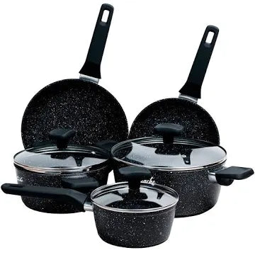 Bataría dé cocina 🍳 juego sartenes y ollas pack 10 piezas