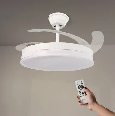 Ventilador de Techo LED 66W White Olga Blanco DC Ultra Silencioso con Mando a Distancia y Palas Retráctiles Verano / Invierno 3000+4000+6000
57