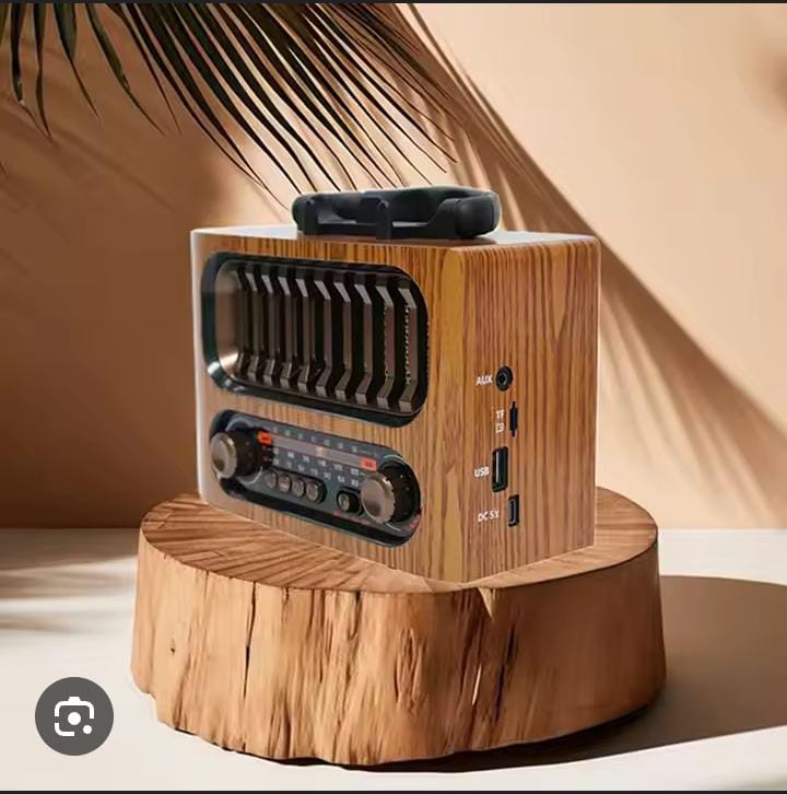 Radio con pila 🪫 y recargable portátil bluetooth música 🎵