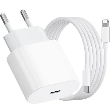 Cargador iPhone de carga rápida 25w Max power super carga