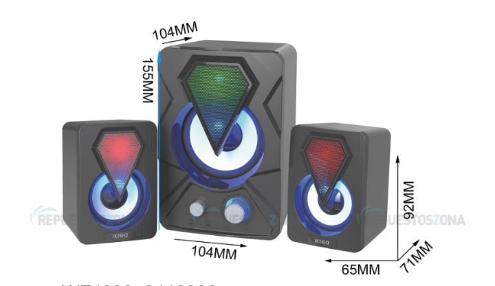 Altavoz 🔊 suena muy bien para ordenador portátil con entrada USB
