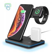 Cargador inalámbrico móvil reloj auriculares inalámbricos
