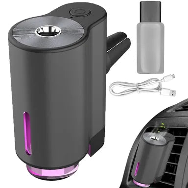 Ambientador para coche eléctrico,Ambientador para coche automático, Ambientador para coche, Difusor de coche inteligente ajustable de 3 modos, difusor