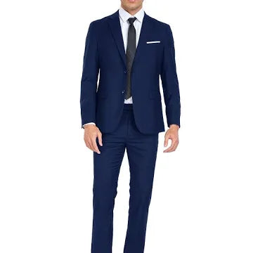 Traje color azul marino