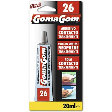 Gomagom No.26 Adhesivo de Contacto Transparente 20ml - 15015