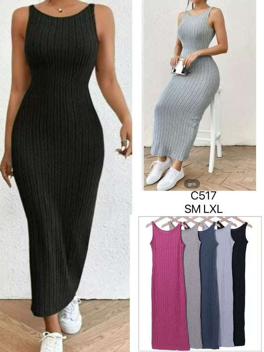 Vestido 👗 canalé