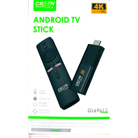 TV Box, Android 14,, 2G+16GB, control de voz, 64bit CPU