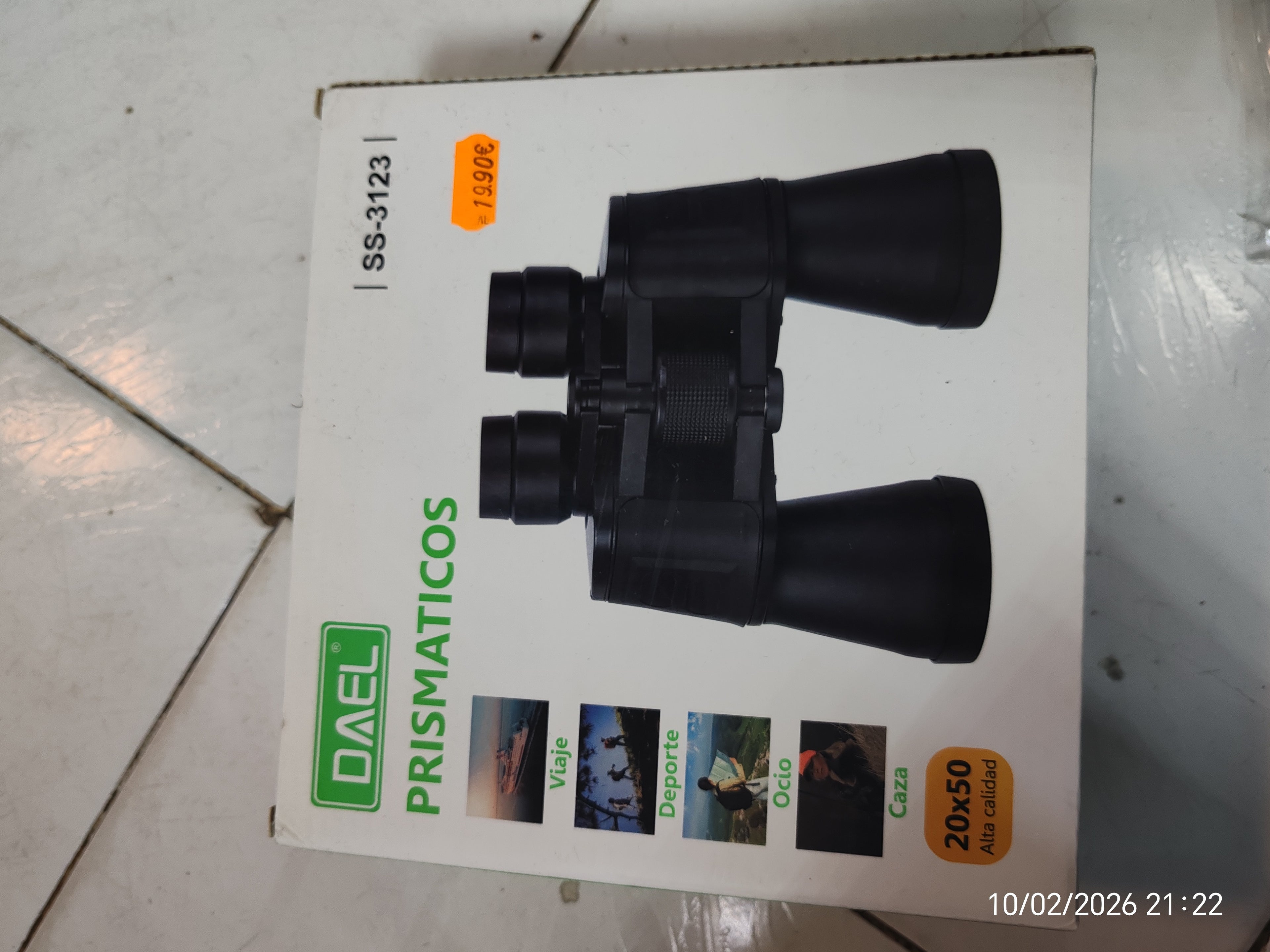 Prismático 20x50 BAK-4