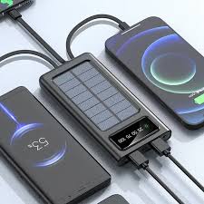 Cargador portátil Solar Power Bank 12000Mah/ Gran Capacidad Incorporado 5 Salidas
Solar · Power Bank