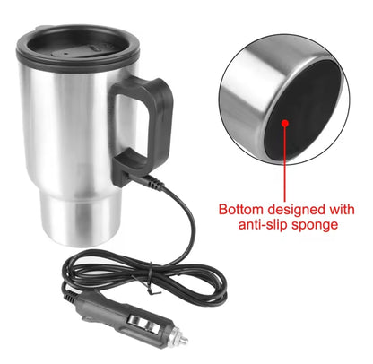 Tasa de viaje para calentar café ☕ agua 💧 lo que sea para coche 450 ml