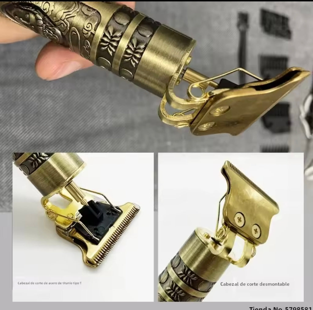 Maquina cortar pelo inalámbrica recargable portátil buena calidad