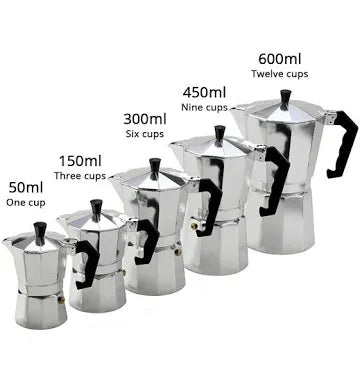 Cafetera italiana 12 tasas