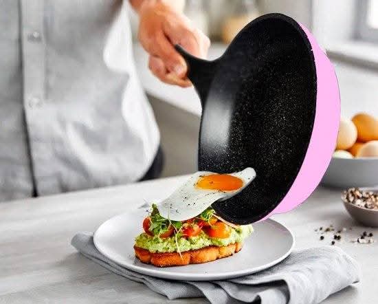 Batería de cocina de inducción Royalty Line® Con asas extraíbles - Apto para horno - Sartenes para todo tipo de calor - Revestimiento antiadherente - rosa 🩷 gris 🩶 y Negro 🌑 lila 🟣