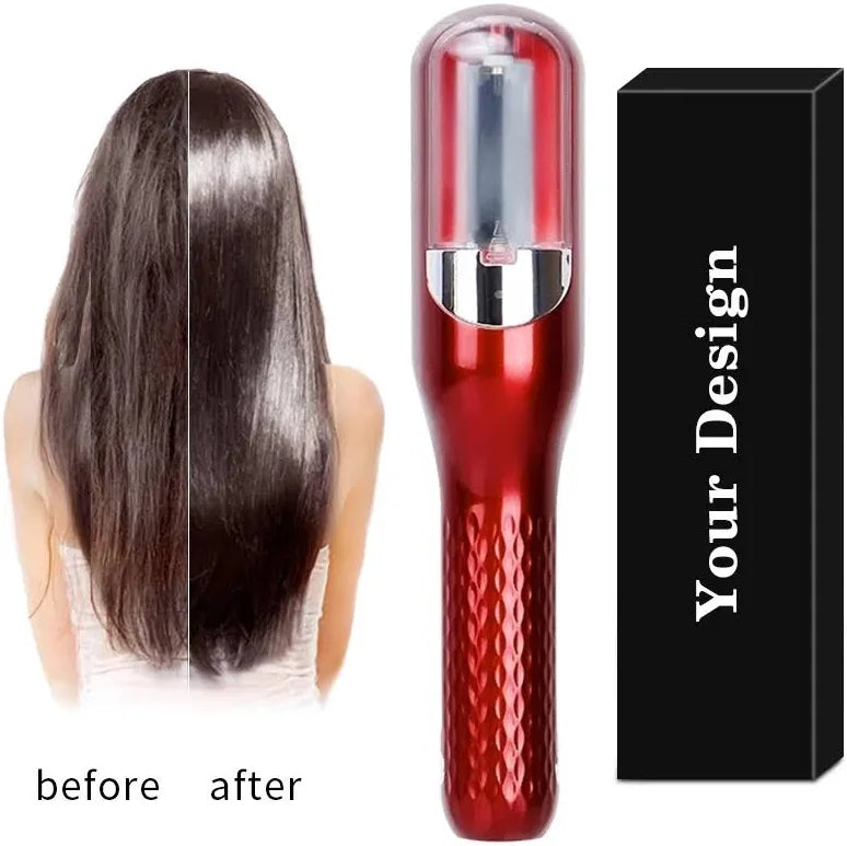 Recortadora inalámbrica 2 en 1 para el cabello, recortadora eléctrica para el cabello de mujer,  recargable por USB,