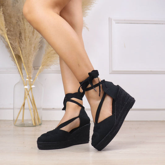 Zapatos de esparto mujer