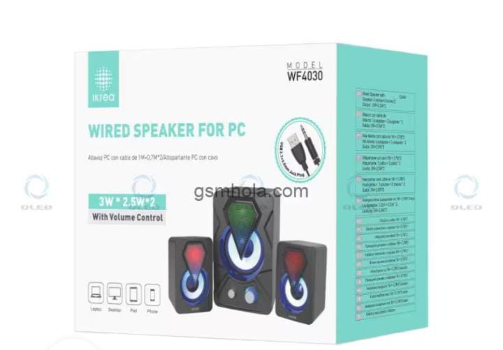 Altavoz 🔊 suena muy bien para ordenador portátil con entrada USB