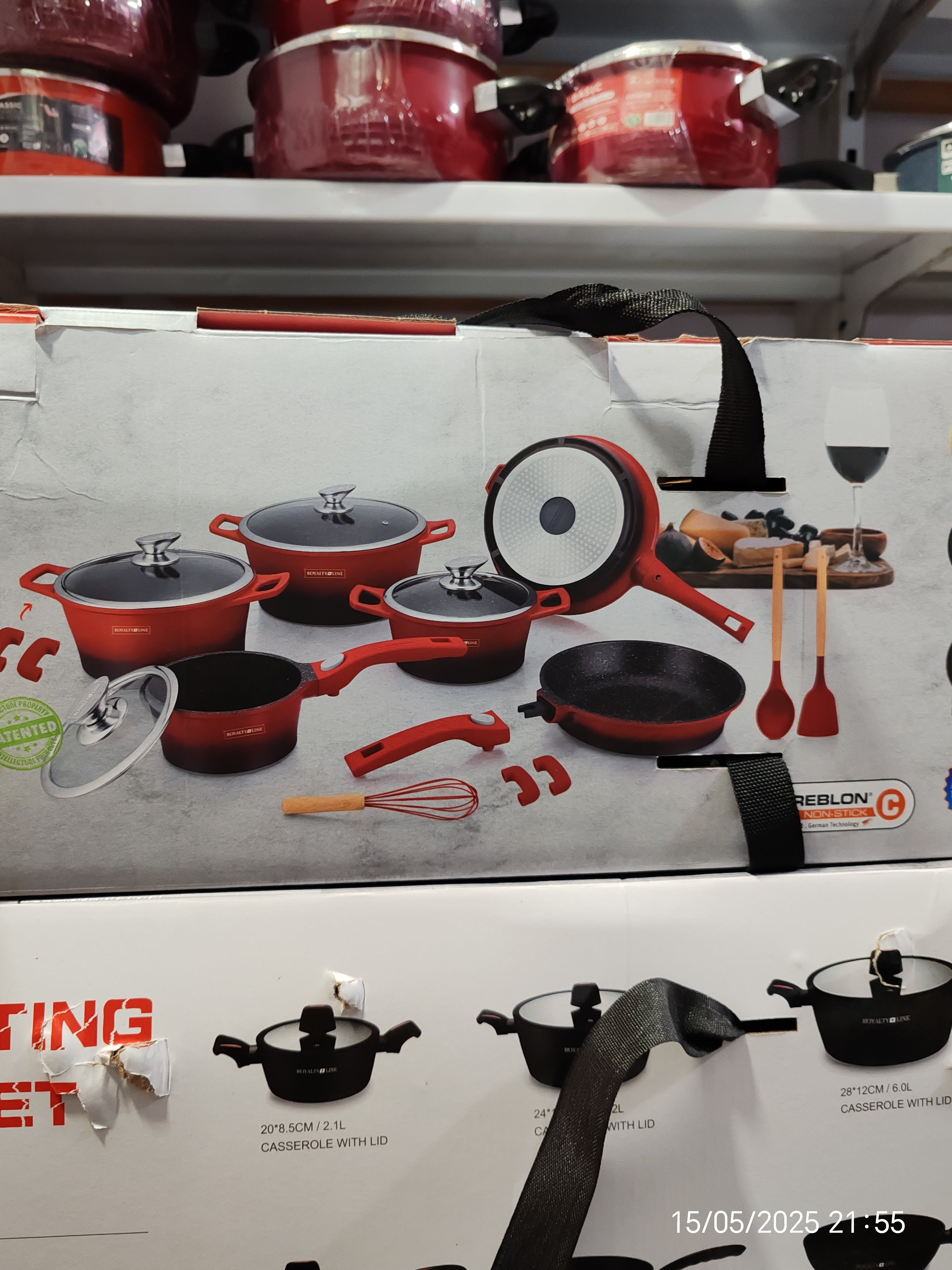 Bataría dé cocina 🍳 juego sartenes y ollas pack 10 piezas