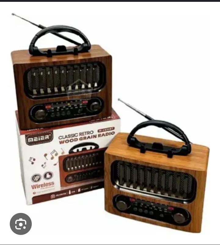 Radio con pila 🪫 y recargable portátil bluetooth música 🎵