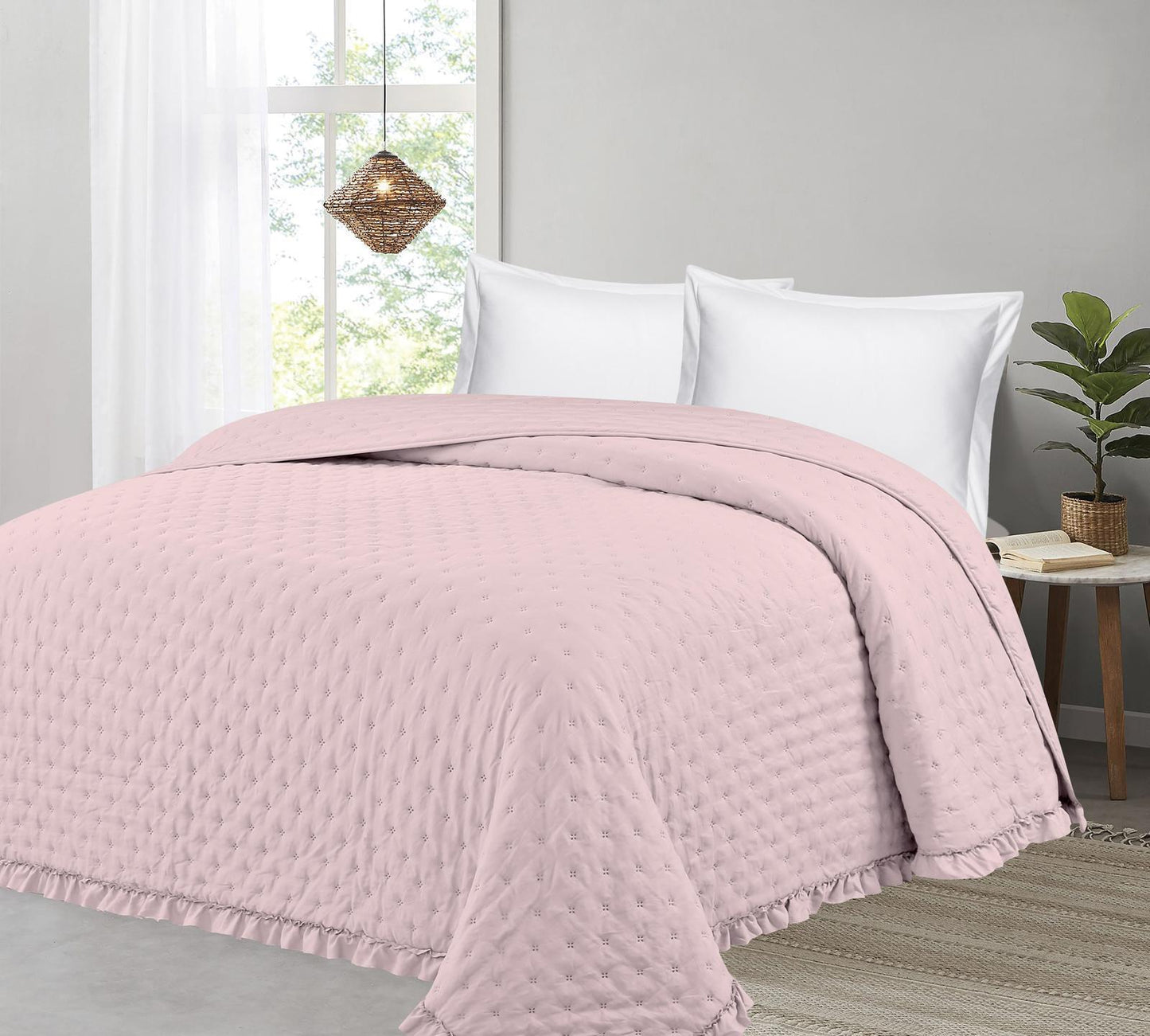 Colcha verano reversible resistente alta calidad 🥳🤩 medidas 180