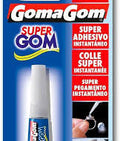 Pegamento en segundo 
Goma Gom - Super Adhesivo instantáneo - Pegamento 3g