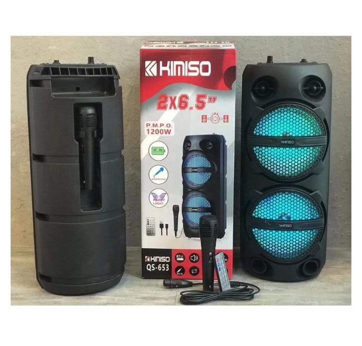 Altavoz karaoke con micro