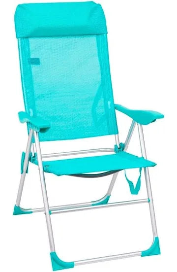 Sillón De Playa Plegable Y Reclinable De 5 Posiciones De Aluminio Y Textileno Lola Home
46,95 €
Con reposabrazos