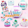 Mini Baby Serie 2 de ZURU, cápsula misteriosa Coleccionable, Juguete para niñas, bebé Realista en Miniatura, Kit de Juego y Accesorios