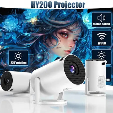 Mini proyector 📽️ con wifi 🛜 dé buena calidad 👌😃