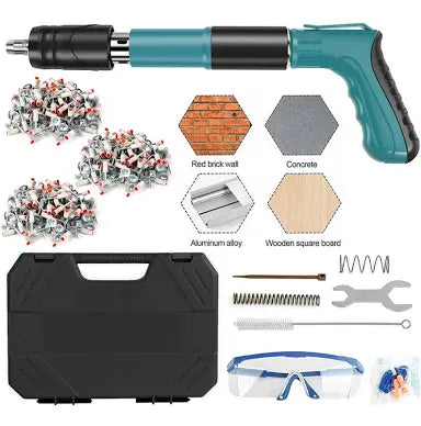 Mini Pistola De Clavos De Acero, Pistola Remachadora De Mano, Pared De HormigóN, Techo, Anclaje De Pared, Dispositivo De Ranurado De Alambre,
35€